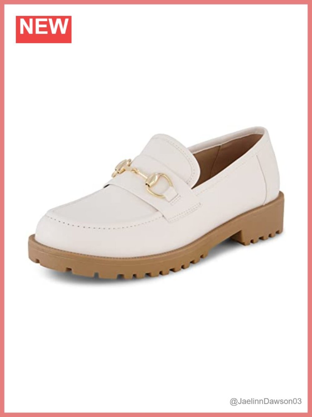 Faux Leather Moc Toe Low Heel Slip-On Loafer with Memory Foam